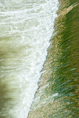 Beautiful river waterfall