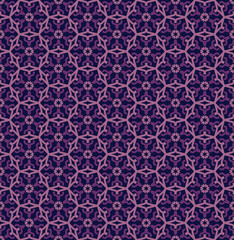 Seamless pattern decorative symmetries, ornament pattern vector