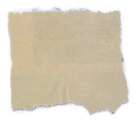 Torn ripped paper
