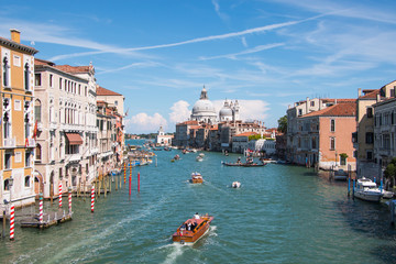 Obraz premium Venice Grand Canal on a summer sunny day
