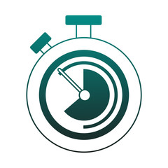 Retro chronometer symbol vector illustration graphic design