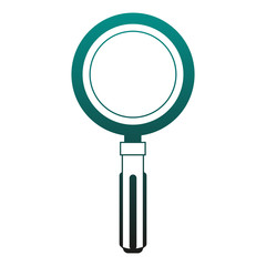 Magnifying glass symbol vector illustration graphic design