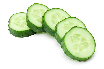 Cucumber and slices