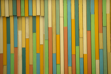 Background colored wood