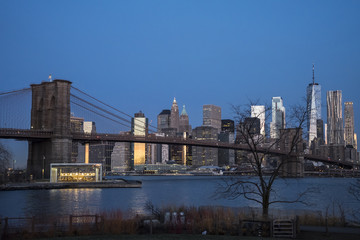 Morgen am east river