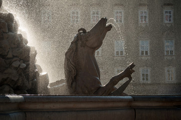 Salzburg, Altstadt, fremdenverkehr, sommer, historisch