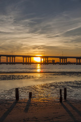 Fototapeta premium sunset biloxi