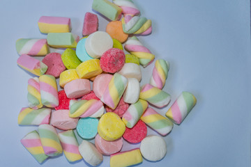 millows on white background