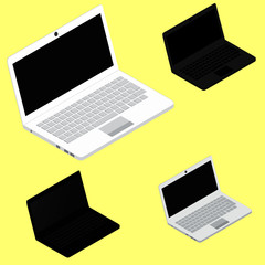 Laptop illustration