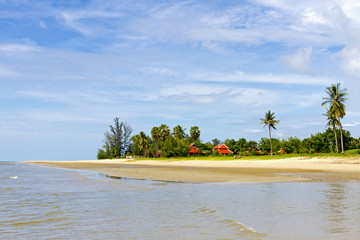 Beach beautiful and peaceful