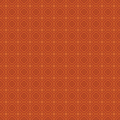 Ancient Geometric pattern in repeat. Fabric print. Seamless background, mosaic ornament, ethnic style.