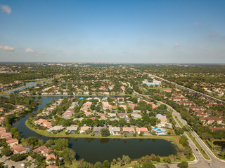 South Florida Urban Aerial Photography.