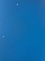 Aerial view on water and bottom texture 