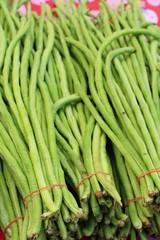 Long bean for cooking in the market