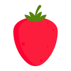 Isolated strawberry icon