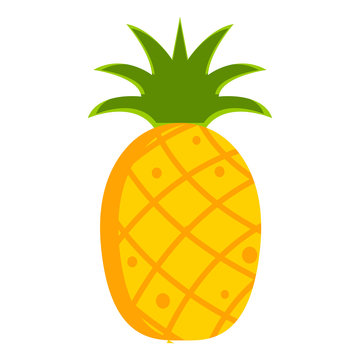 Isolated pineapple icon