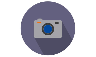 Digital Camera vector icon