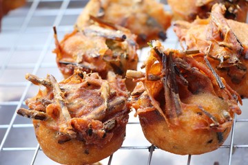 Taro dessert with sweet sauce at beans