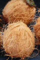 Coconut fruit is delicious at street food
