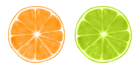 Obraz premium Illustration of a lemon.