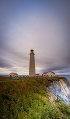 lighthouse in Gaspe Quebec