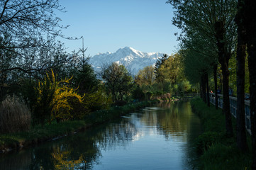Salzburg, Almkanal, Berg