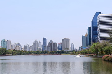 Fototapeta na wymiar Bangkok cityscape Thailand