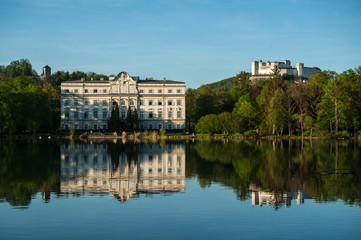Obraz premium Österreich, See, Salzburg, Sommer, Urlaub