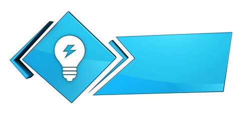 Niebieski baner 3D © vempireart