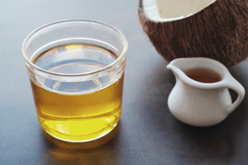 MCT oil, coconut healthy oil