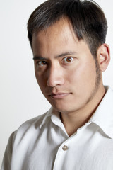 Man with Serious Expression