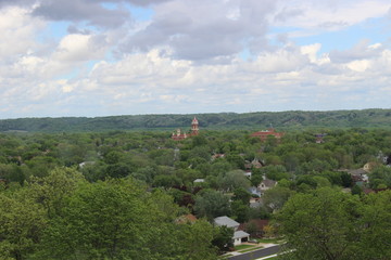 Landscape of New Ulm, Minnesota