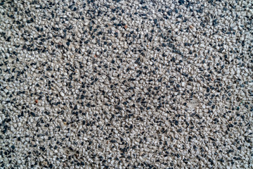Cement with small gravel texture