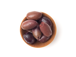 Olives on a White Background