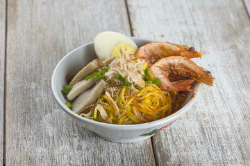 malaysia famous prawn noodle