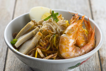 malaysian prawn noodle