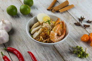 malaysian prawn noodle