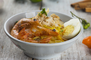 malaysian prawn noodle