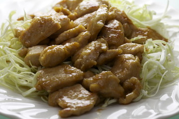 鶏肉のマヨチリソース