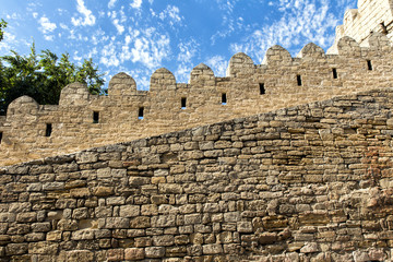 Fortress of the Old Sity Baku. Historical core of Azerbaijan Baku