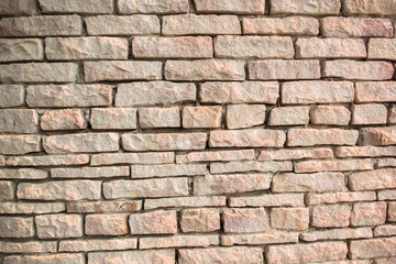 Fototapeta premium Brick color as the background.