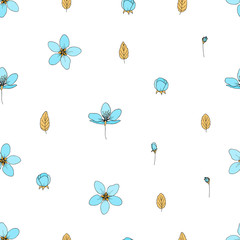 Seamless flower pattern