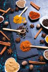 Colors of spices