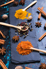 Colors of spices