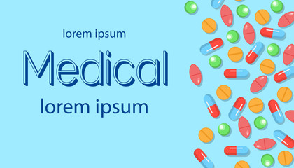 Medical and pharmacy horizontal banner