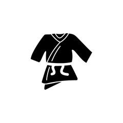 kimono icon. Element of fighting ana MMA illustration. Premium quality graphic design icon. Signs and symbols collection icon for websites, web design, mobile app