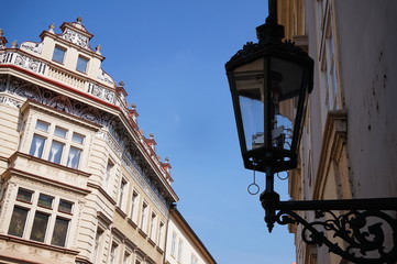 Fototapeta na wymiar Prague lamp