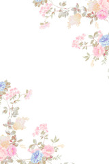 Watercolor floral collection