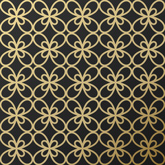 Background with seamless pattern in islamic style