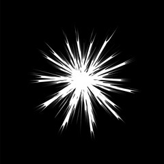 Explode Flash, Cartoon Explosion, Star Burst